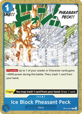 Ice Block Pheasant Peck - ONE PIECE CARD GAME - MoxLand